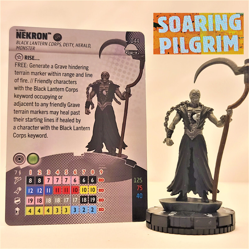 DC Heroclix NEKRON - 044 - RARE DC Notorious Set #44 DC Heroclix NEKRON - 044 - RARE DC Notorious Set #44