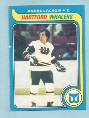 1979-80 O-Pee-Chee OPC Hockey Andre Lacroix #107 Hartford Whalers NMT+