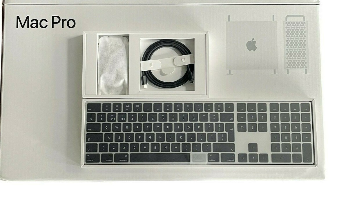 希少MacPro2019付属Black&Silver MagicKeyboard Apple Magic Keyboard Numeric & Magic mouse Mac Pro Edition