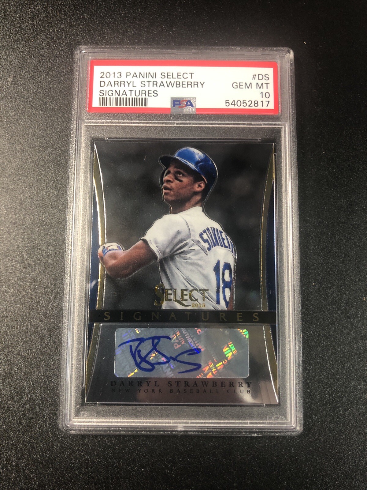 2013 Panini Select Signatures Darryl Strawberry #DS Auto