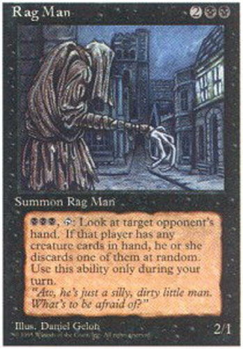 Rag Man-[4th Edition]-Lightly Played, English-1-Regular-MTG