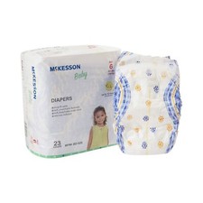 MCK-Unisex Baby Diaper McKesson Size 6 Disposable Heavy Absorbency