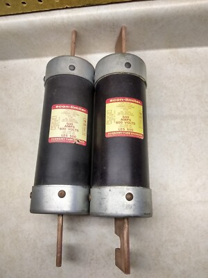 NOS Econ-Limiter Fuses # LES 500 500A 600VAC Lot Of (2)