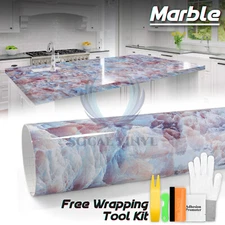 Faux Marble Granite Vinyl Decal Sticker Furniture Wrap DIY Home Décor Cover 03