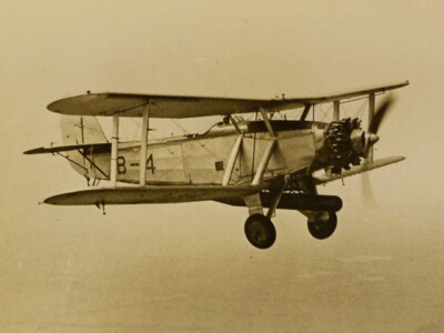 Original Foto BLACKBURN BAFFIN Bi-Plane B-4 #RG1 Harris Archiv