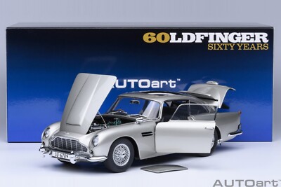 ASTON MARTIN DB5 GOLDFINGER WITH WEAPONS 60TH ANNIVERSARY 1 ASTON MARTIN DB5 GOLDFINGER WITH WEAPONS 60TH ANNIVERSARY 1