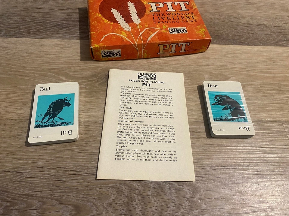 Pit: The World’s Liveliest Commodity Trading Game Parker Brothers Complete 1964 - Image 2 of 4