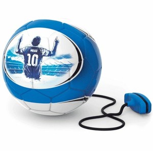 messi training ball on string