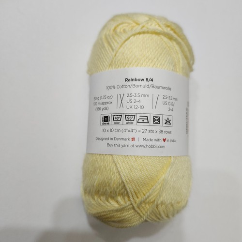 Hobbii Rainbow Yarn 8/4 Quality 100% Cotton PRICE PER SKEIN - YOU CHOOSE - Picture 328 of 329