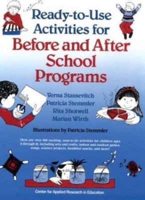 Ready-to-Use Activities for Before a- 0876286910, spiral-boun, Verna Stassevitch