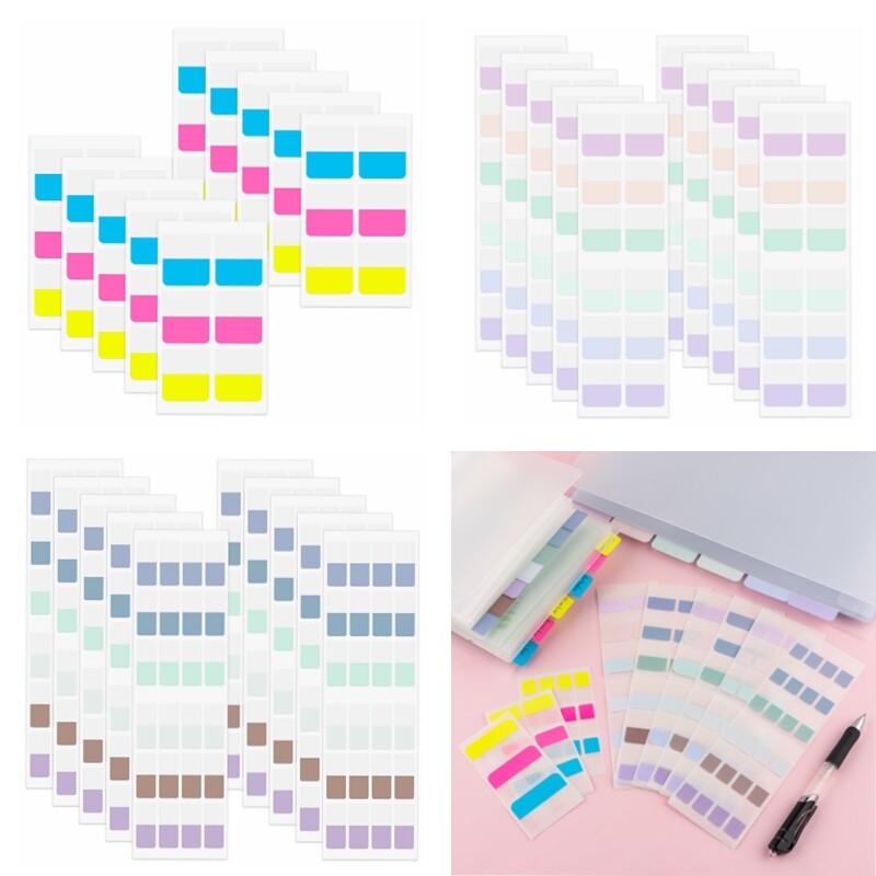 Index Label Sticker Writable Reusable Sticky Notes for DIY Scrapbooking Crafts-image