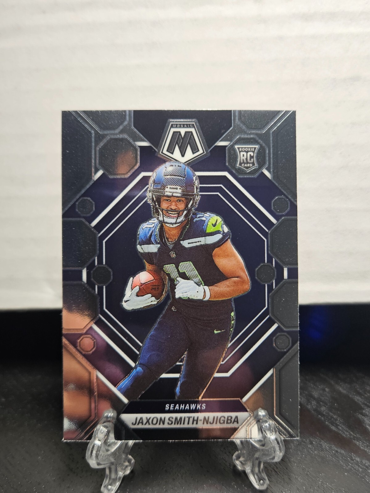 2023 Panini Mosaic Silver #331 Jaxon Smith-Njigba RC