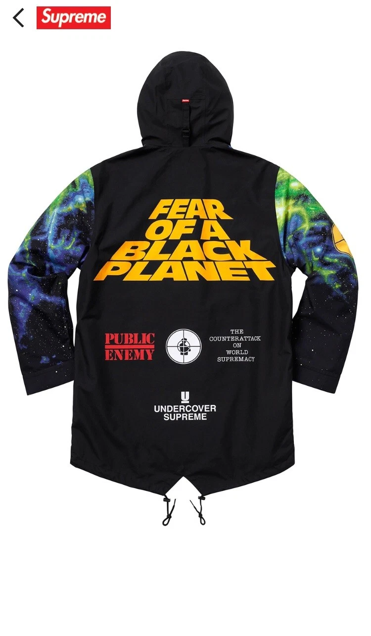 Parka Supreme Undercover Public Enemy ruban adhésif taille Large