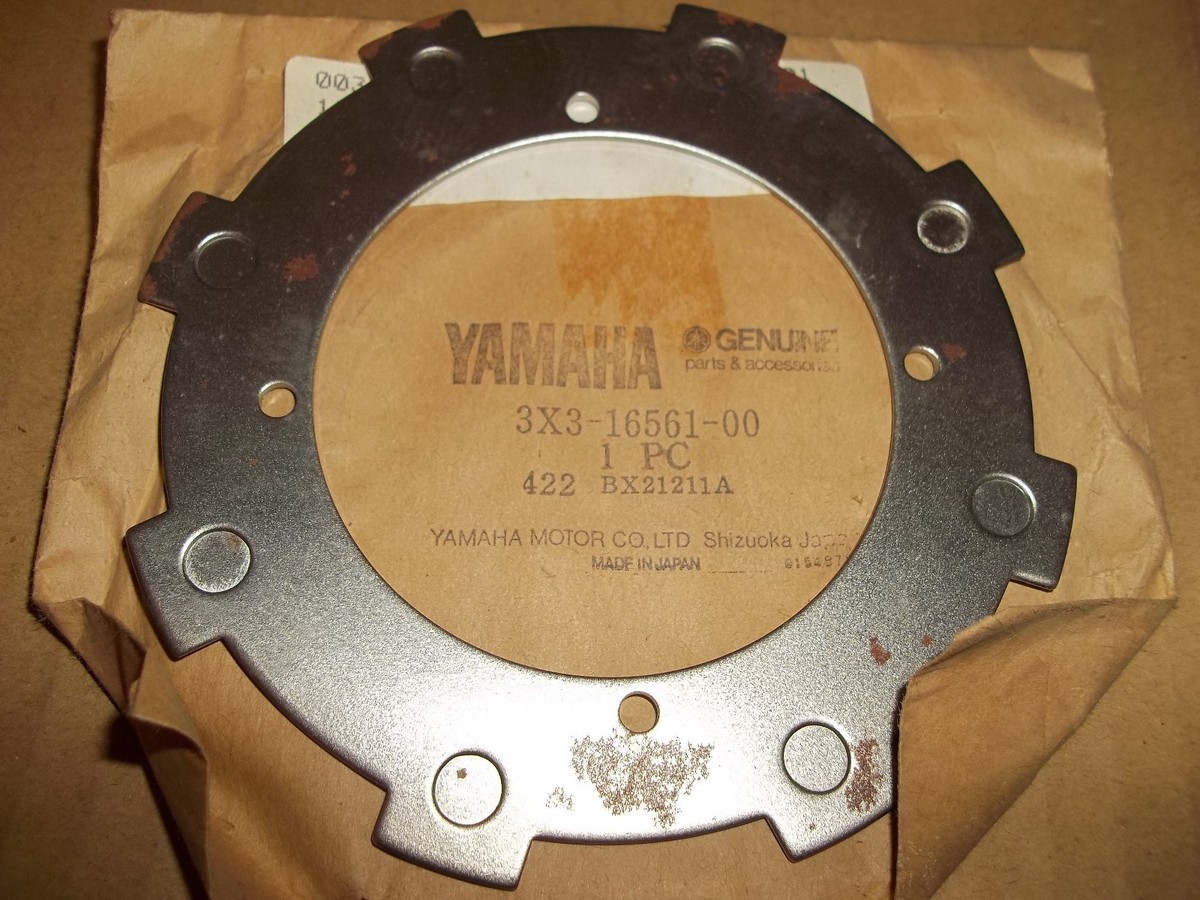 YAMAHA YT125 YT175 NOS OEM CLUTCH PRESSURE PLATE YT 125 175 3X3