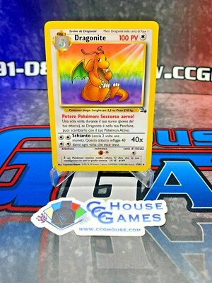 Pokemon TCG - Dragonite 19/62 Fossil Unlimited - Italian NM/M *CCGHouse* RB | eBay Pokemon TCG - Dragonite 19/62 Fossil Unlimited - Italian NM/M *CCGHouse* RB | eBay
