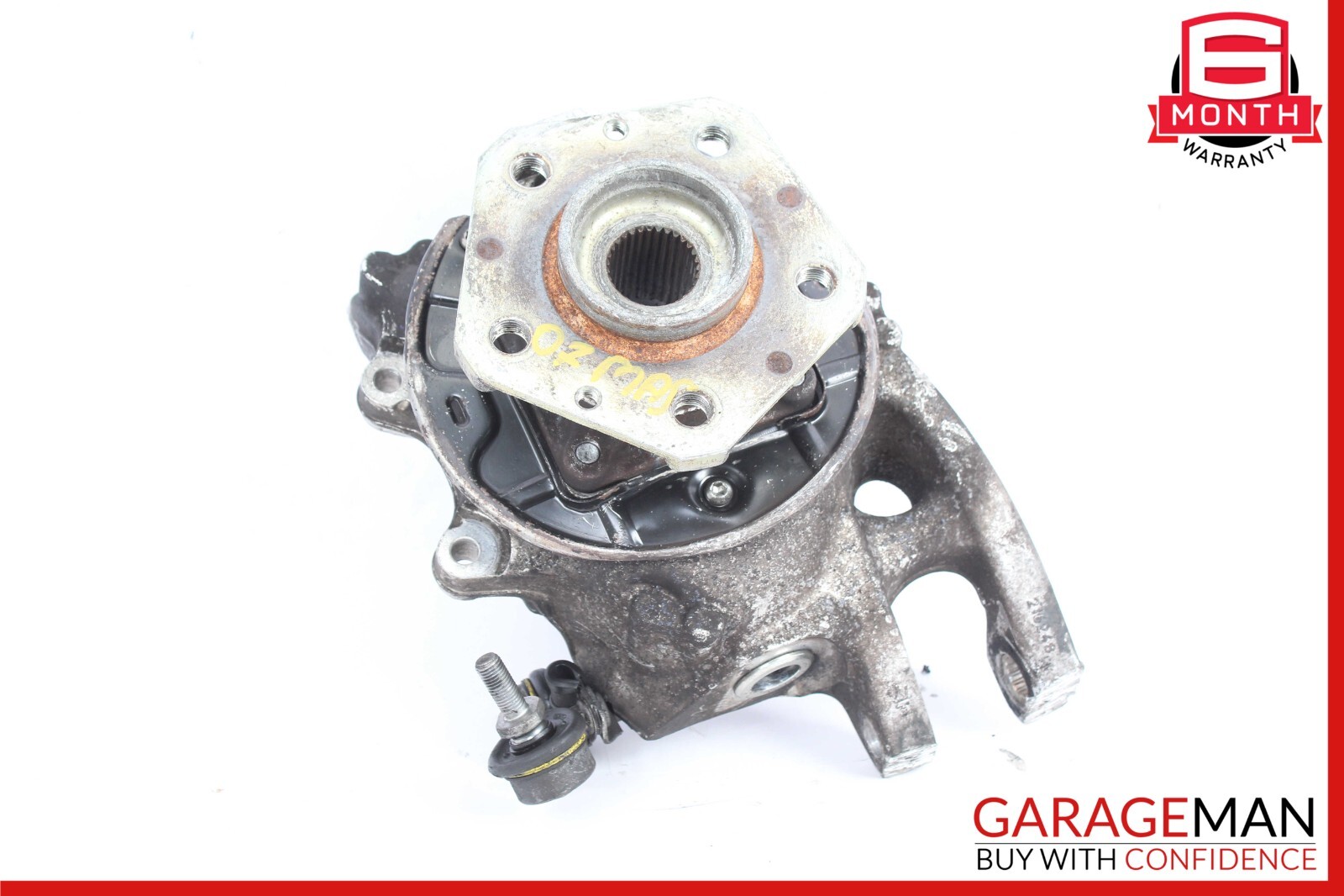 06-10 Maserati Quattroporte M139 Rear Left Side Spindle Knuckle Hub OEM