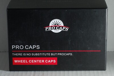 Pro Caps 83MM Wheel Center Caps - chrome finish no logo