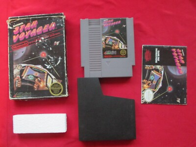 Star Voyager (Nintendo NES) Complete in Box CIB Tested & Working!