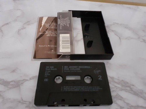 PHIL COLLINS : NO JACKET REQUIRED CASSETTE - Picture 2 of 2