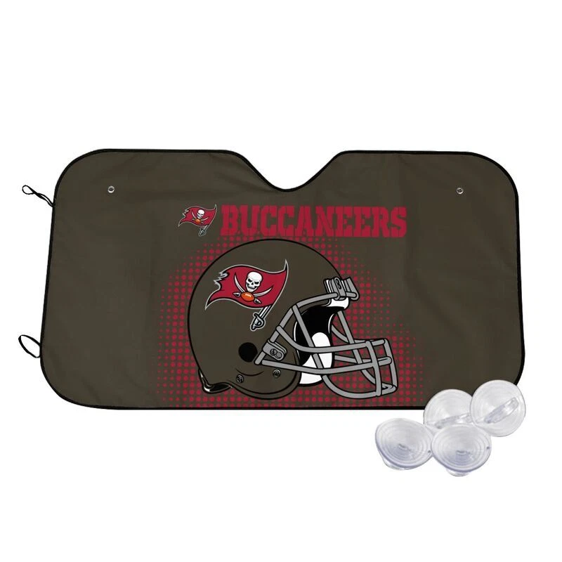 Tampa Bay Buccaneers Car Windshield Sunshade Helmet Style Car Sunshade Heatproof