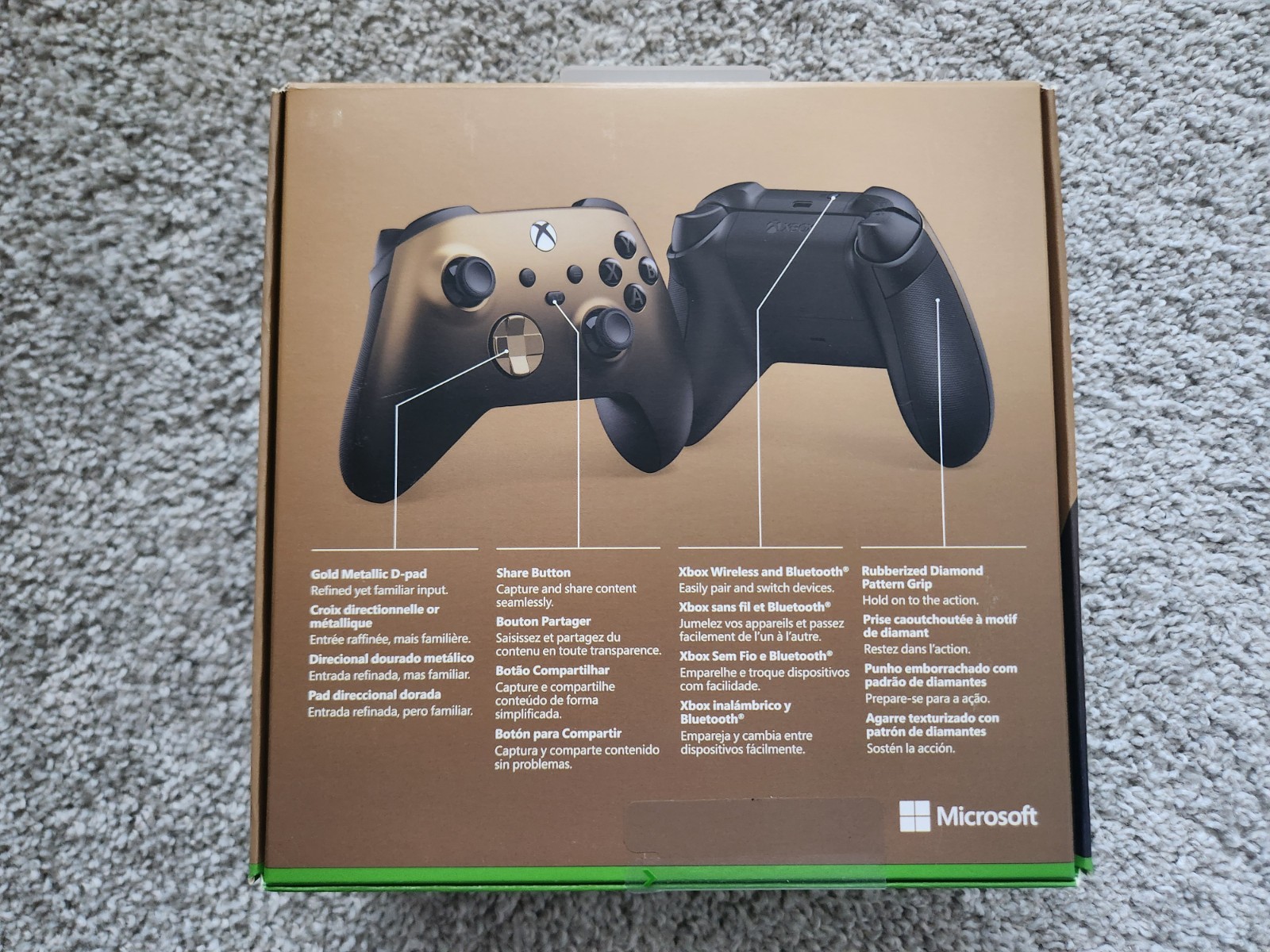 Vbox Controller Xbox Wireless Controller – Gold Shadow – Special Edition - Brand New | eBay