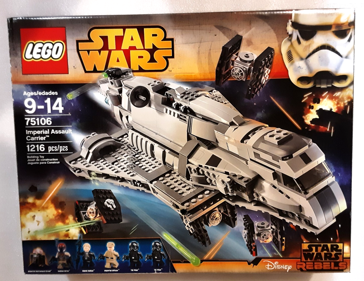 LEGO 75106 STAR WARS REBELS IMPERIAL ASSAULT CARRIER New/Sealed | eBay