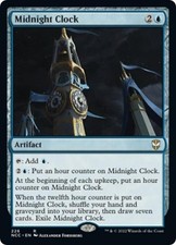 Midnight Clock - Near Mint MTG Commander: Streets of New Capenna