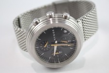 Hygge Steel Chronograph Quartz Watch Ref 2312 Working