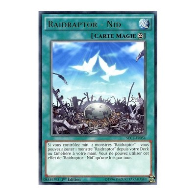 Yu-Gi-Oh TCG SECE-FR054 R Raidraptor - Nest Die Geheimnisse der Ewigkeit