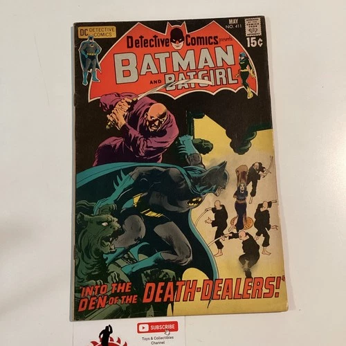 1971 DETECTIVE COMICS #411 MID GRADE BATGIRL DEATH DEALERS DC COMICS