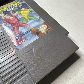 Battletoads Double Dragon (Nintendo NES) Authentic Tested Block Buster Sticker