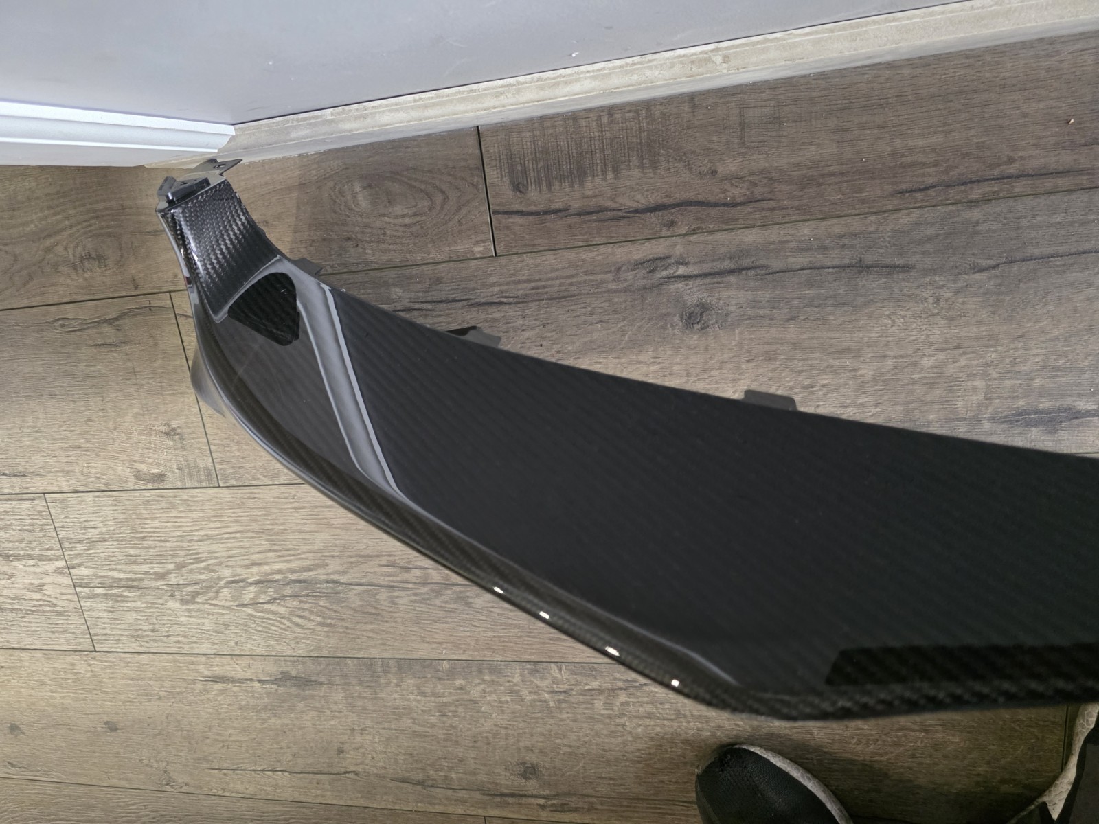 ASTON MARTIN DBX 707 DBX707 FRONT BUMPER SPLITTER CARBON SPOILER OEM py83-218b45