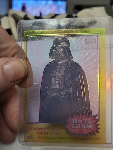 1999 STAR WARS #C2 CHROME DARTH VADER SEE THRU INSERT DAVE PROWSE. MAKE OFFER !! - Picture 2 of 7