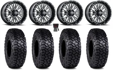 ITP Momentum 15" Wheels Milled 35" Intersect Tires Can-Am Commander Maverick