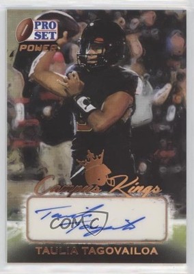 2021 Leaf Pro Set Power Campus Kings Taulia Tagovailoa #CK-TT1 Auto 1t3