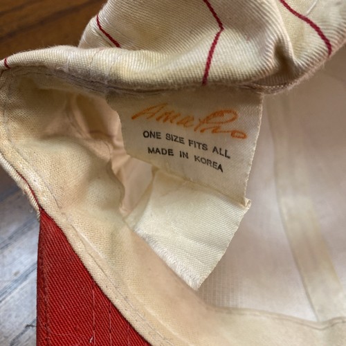 90’s Vintage UNLV Rebels Hat Cap Amapro Pinstripe Snapback - Ready For Resto! - Picture 12 of 17
