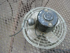Vintage  MP Hupp Inc Truck Bus Car Defrost Dash Air  Circulating 12V Fan works