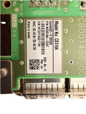 Mellanox Cx516a Connectx-5 EX En Dual Port 25 / 50 / 100gbe Qsfp28 Adapter