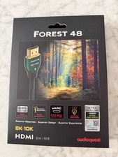 AudioQuest - Forest 48 9.8' 4K-8K-10K 48Gbps In-Wall Rated HDMI Cable. NIB