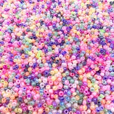 200 1000pc Czech Glass Seed Beads 2 4mm Charm Loose Bracelet Necklace Findings