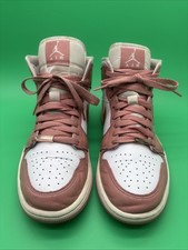 Size 9 - Air Jordan 1 SE Mid Red Stardust Women s Sneakers