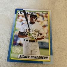 2025 Topps Series 1 - 1990 Topps Baseball Rickey Henderson #T90-46