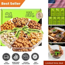 1 LB Kosher Mixed Nuts Gift Basket - Perfect Healthy Holiday Treat for Adults