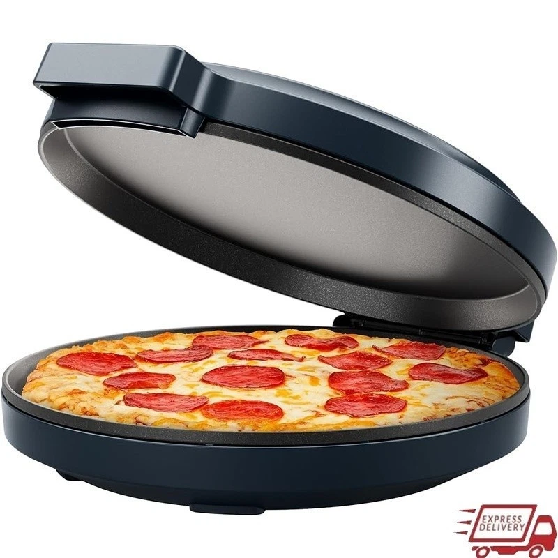 All-in-One Electric Pizza Oven Nonstick Griddle Pizza Omelet Quesadilla New