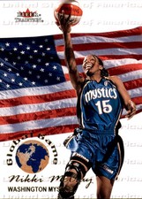 2001 Fleer WNBA Global Game #GG19 Nikki McCray Card