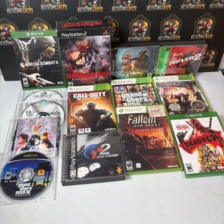 AS IS Lot 12 Video Games Incomplete or Damaged Retro & Modern Deadpool Shenmue