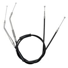 2 Motorcycle Throttle Cables for Harley Sportster Dyna XL 883 1200 X48 72  