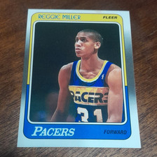 Fleer 1988-89 Reggie Miller Rookie Base #57 Indiana Pacers Basketball Card READ. rookie card picture