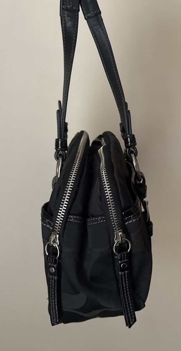 Coach Bonnie Signature Soho Satchel Shoulder Purse Bag Vintage Y2K