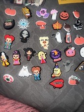 Halloween/Hocus Pocus, Shoe Charms/Croc Accessories, 33 Total, Pumpkin, Ghost